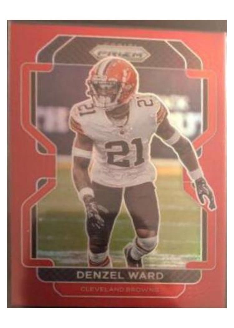 2021 Panini Prizm Base Set Denzel Ward #267 card