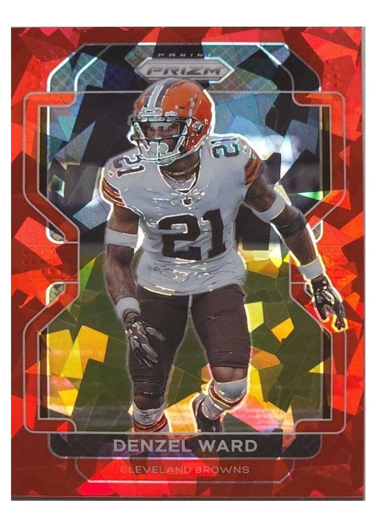2021 Panini Prizm Base Set Denzel Ward #267 card