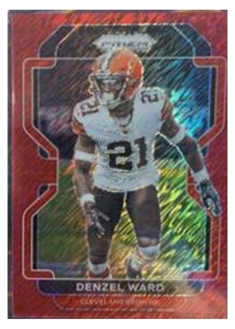 2021 Panini Prizm Base Set Denzel Ward #267 card