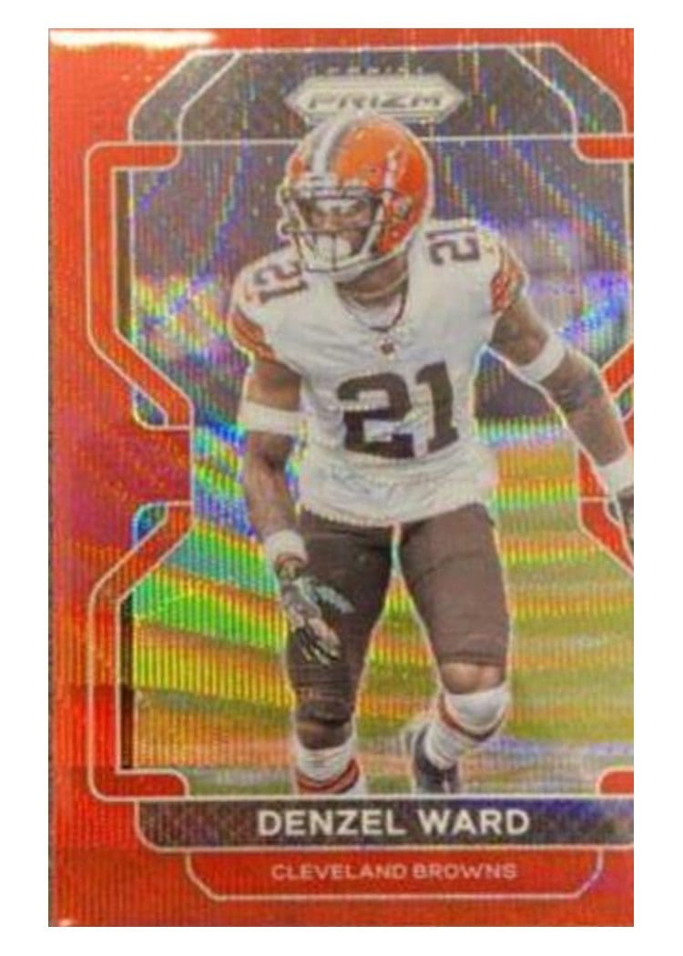 2021 Panini Prizm Base Set Denzel Ward #267 card
