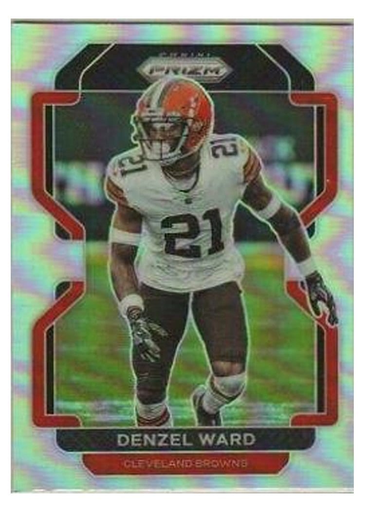 2021 Panini Prizm Base Set Denzel Ward #267 card