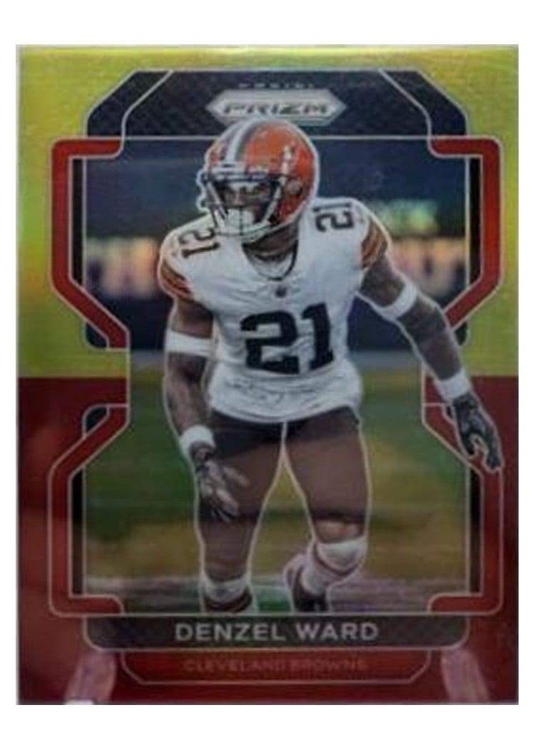 2021 Panini Prizm Base Set Denzel Ward #267 card