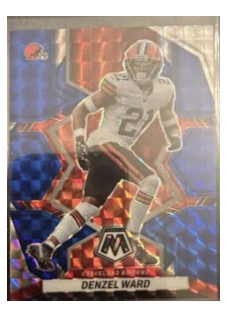 2022 Panini Mosaic Base Set Denzel Ward #230 card