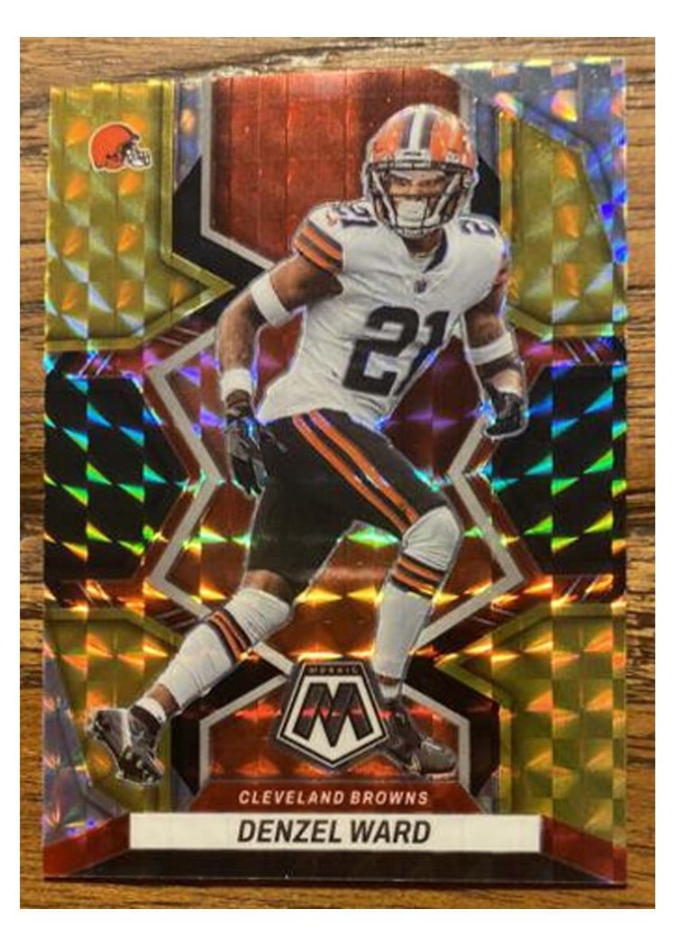 2022 Panini Mosaic Base Set Denzel Ward #230 card