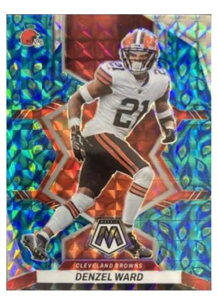 2022 Panini Mosaic Base Set Denzel Ward #230 card