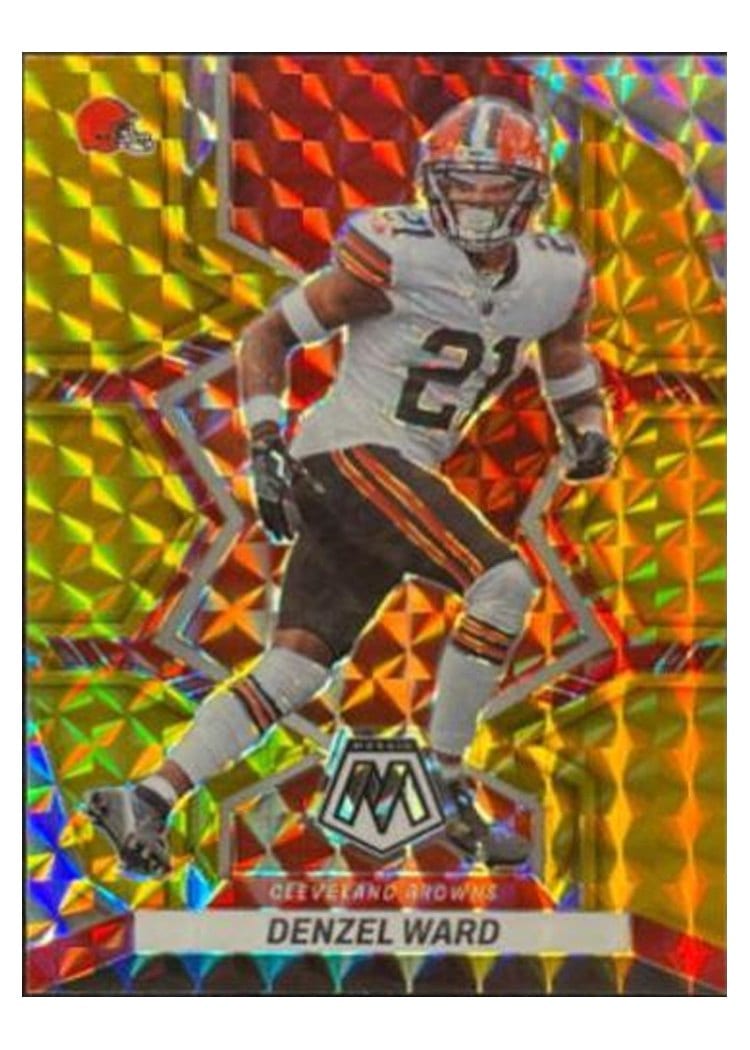 2022 Panini Mosaic Base Set Denzel Ward #230 card