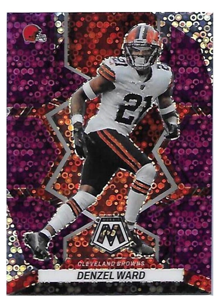 2022 Panini Mosaic Base Set Denzel Ward #230 card