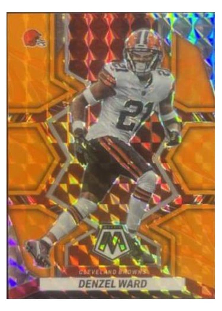2022 Panini Mosaic Base Set Denzel Ward #230 card
