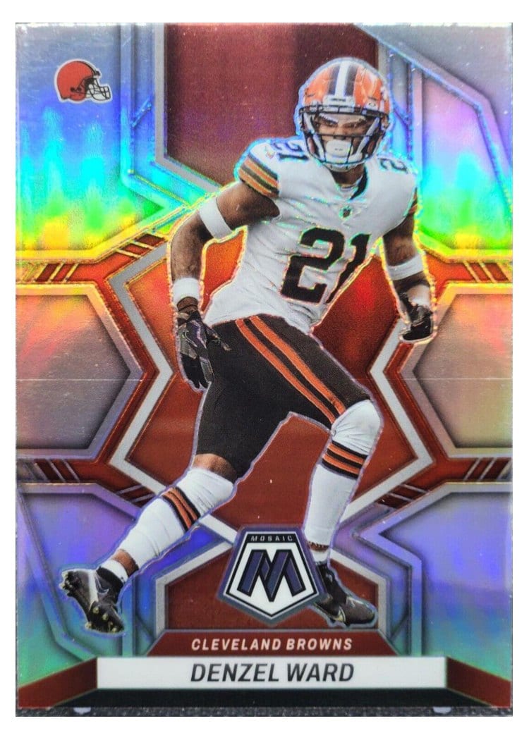 2022 Panini Mosaic Base Set Denzel Ward #230 card