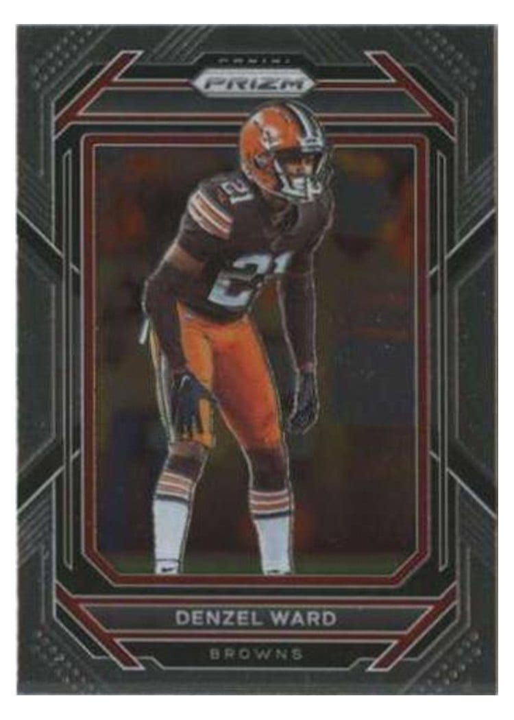 2022 Panini Prizm Base Set Denzel Ward #73 card
