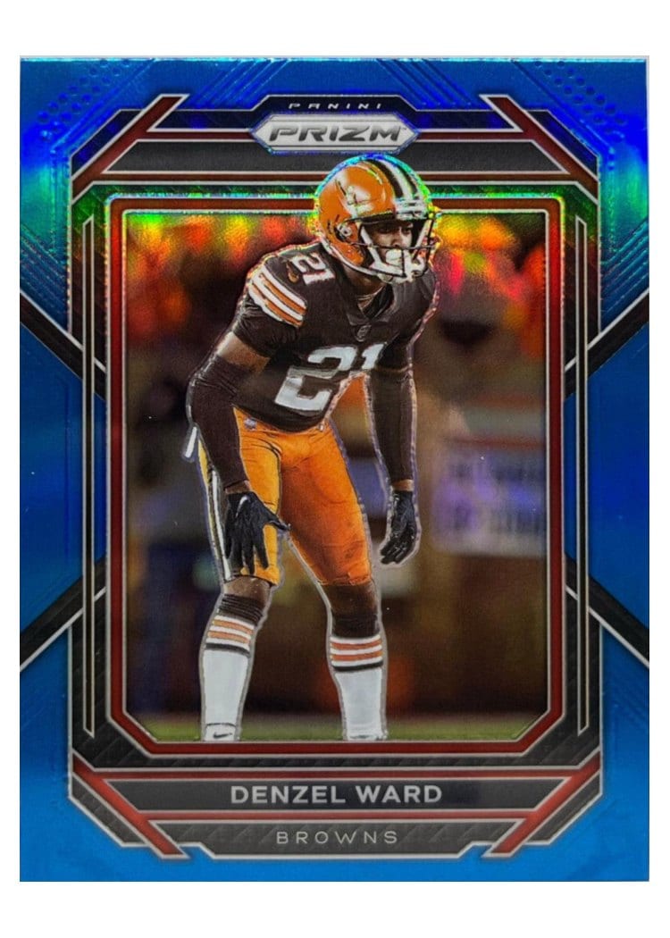 2022 Panini Prizm Base Set Denzel Ward #73 card