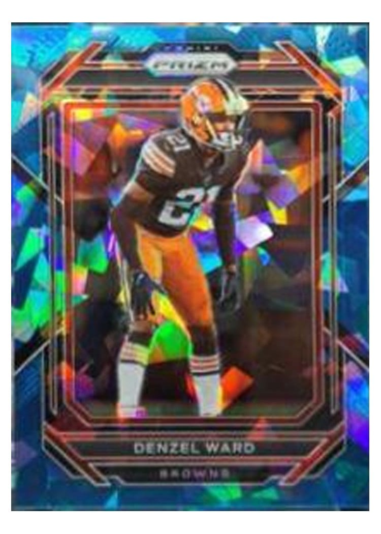 2022 Panini Prizm Base Set Denzel Ward #73 card