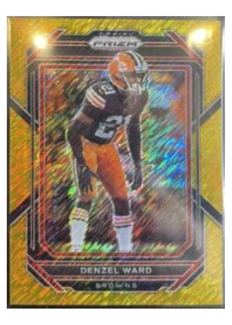 2022 Panini Prizm Base Set Denzel Ward #73 card