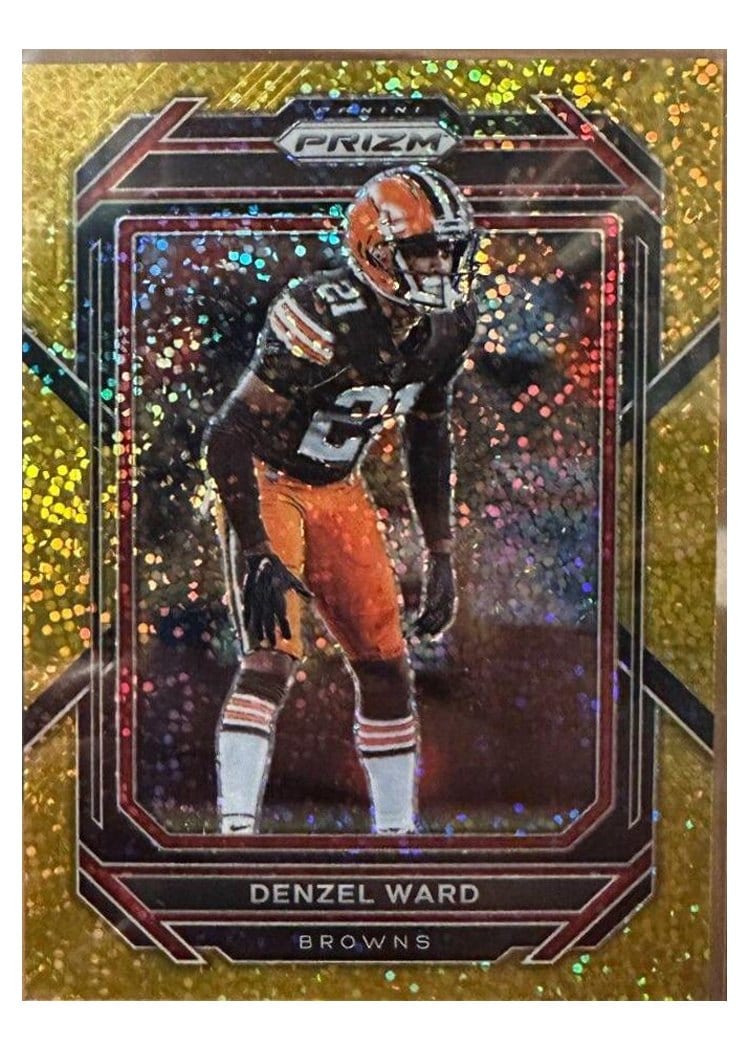 2022 Panini Prizm Base Set Denzel Ward #73 card
