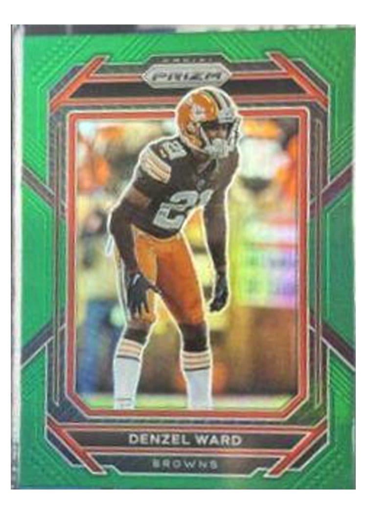 2022 Panini Prizm Base Set Denzel Ward #73 card