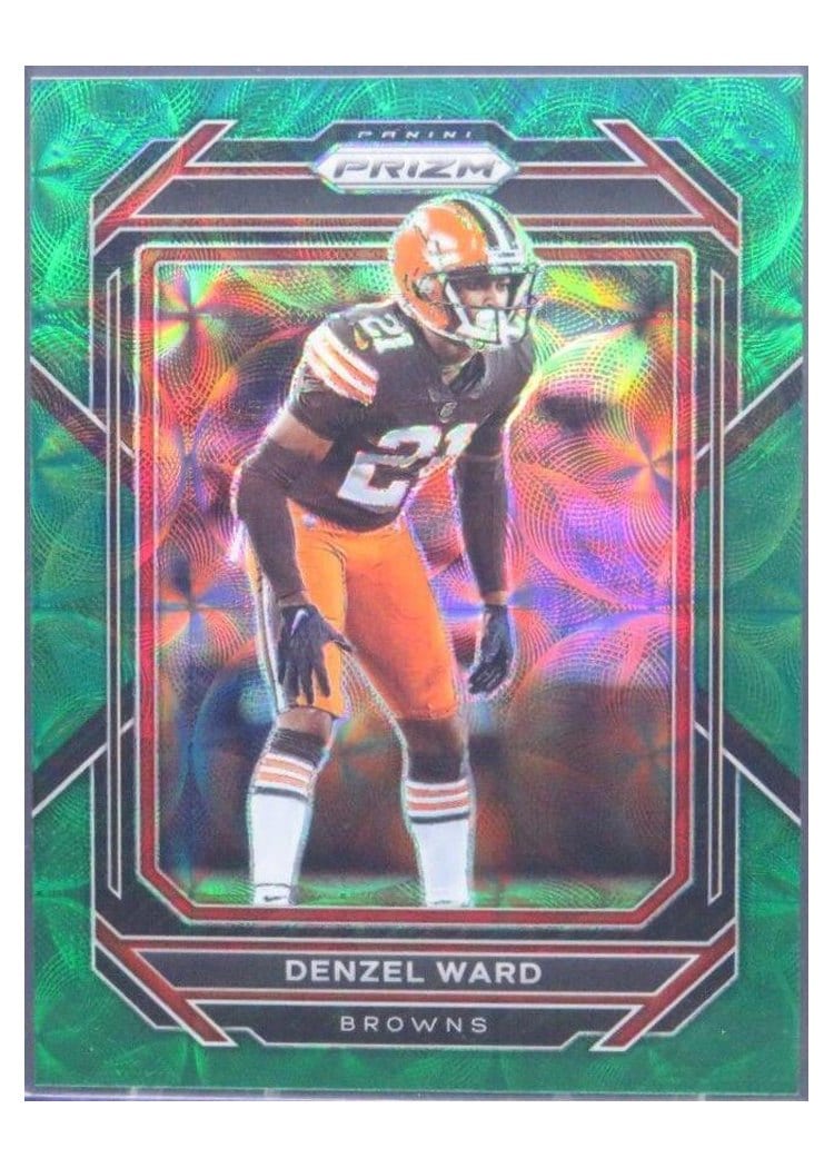 2022 Panini Prizm Base Set Denzel Ward #73 card