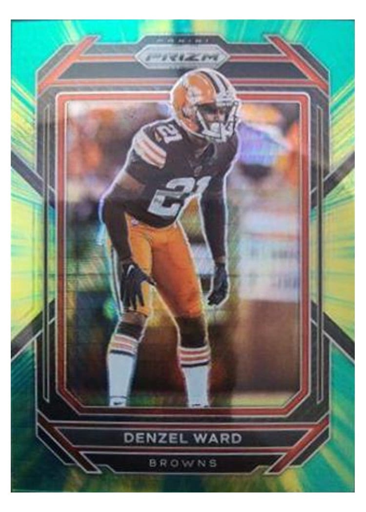 2022 Panini Prizm Base Set Denzel Ward #73 card