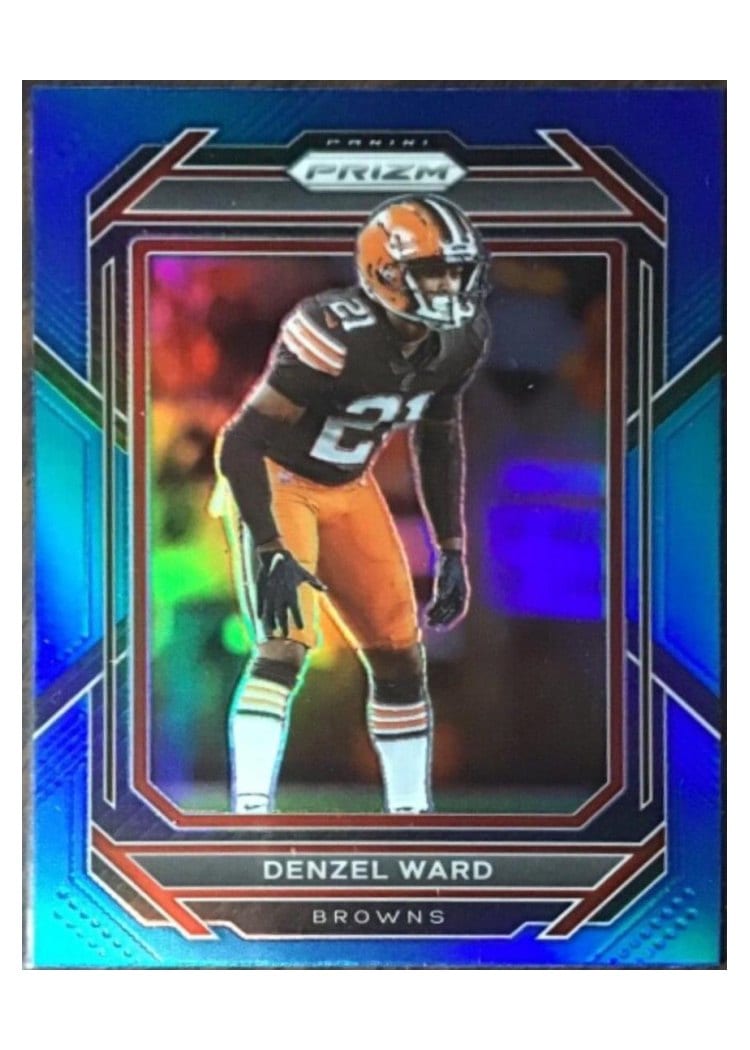 2022 Panini Prizm Base Set Denzel Ward #73 card