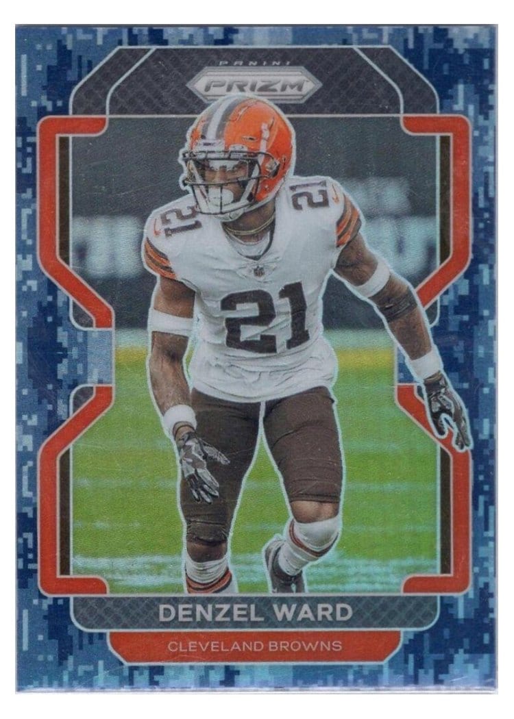 2022 Panini Prizm Base Set Denzel Ward #73 card