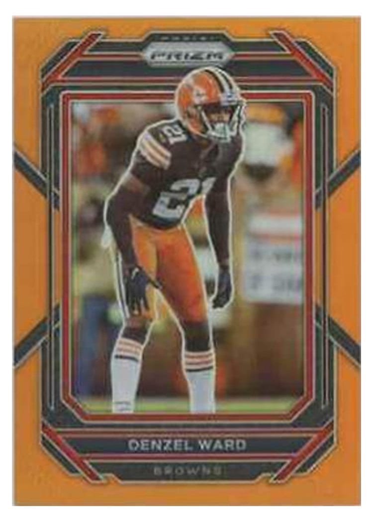 2022 Panini Prizm Base Set Denzel Ward #73 card
