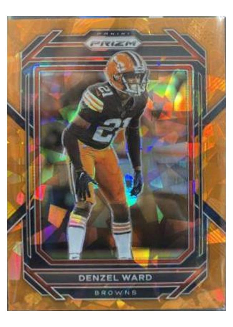 2022 Panini Prizm Base Set Denzel Ward #73 card