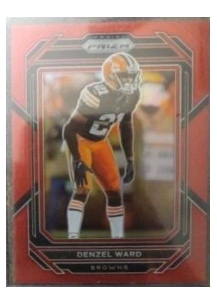 2022 Panini Prizm Base Set Denzel Ward #73 card