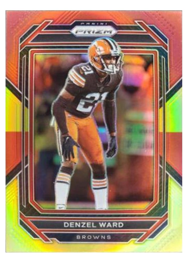 2022 Panini Prizm Base Set Denzel Ward #73 card