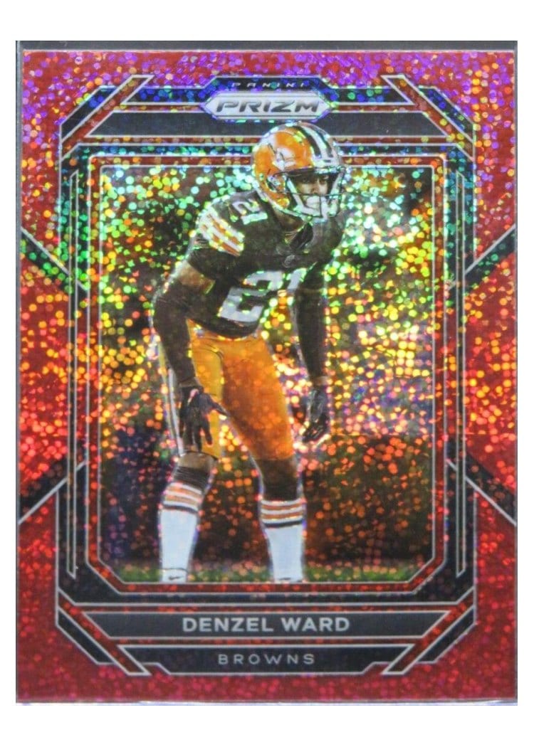 2022 Panini Prizm Base Set Denzel Ward #73 card
