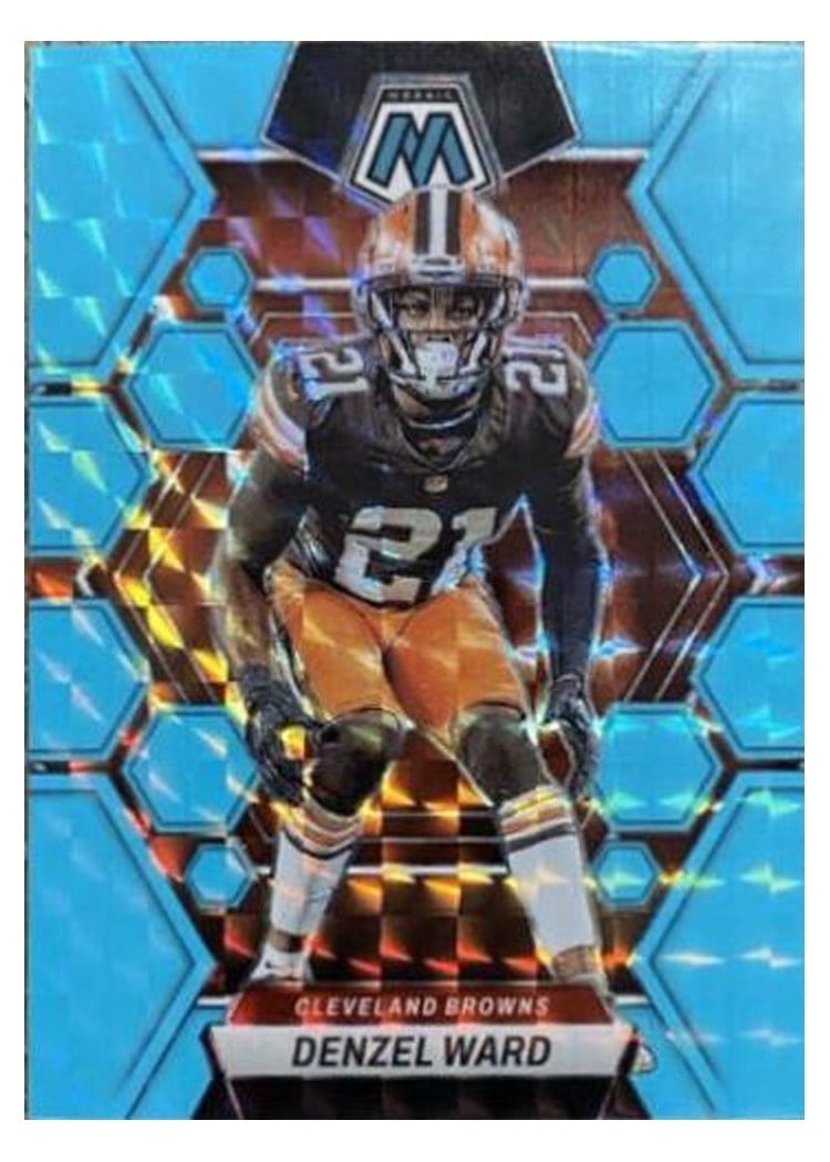2023 Panini Mosaic Base Set Denzel Ward #52 card