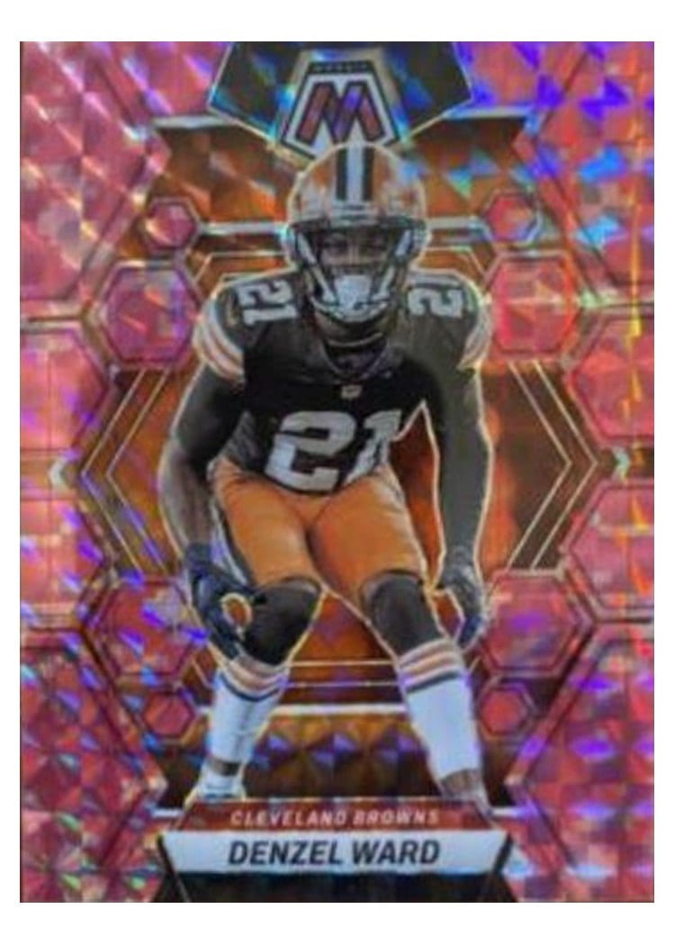 2023 Panini Mosaic Base Set Denzel Ward #52 card