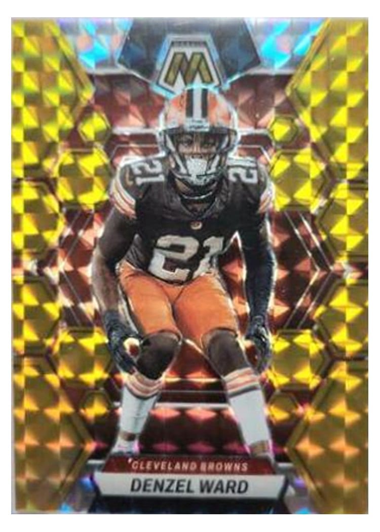 2023 Panini Mosaic Base Set Denzel Ward #52 card