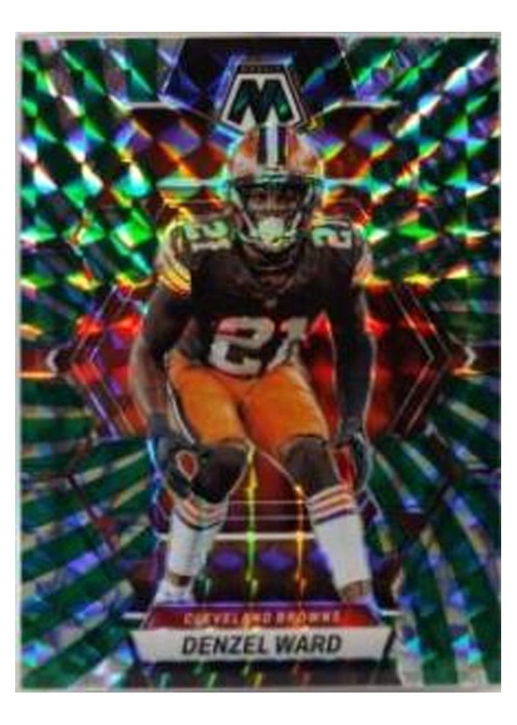 2023 Panini Mosaic Base Set Denzel Ward #52 card