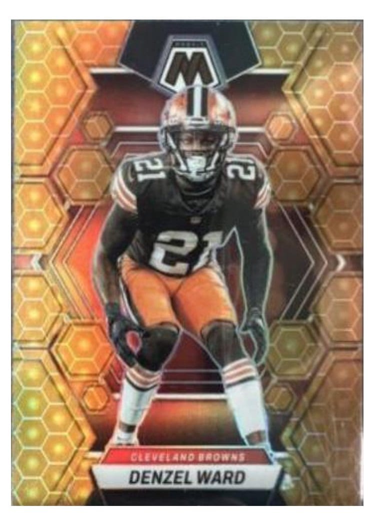 2023 Panini Mosaic Base Set Denzel Ward #52 card