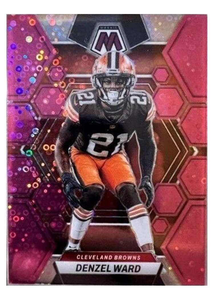 2023 Panini Mosaic Base Set Denzel Ward #52 card