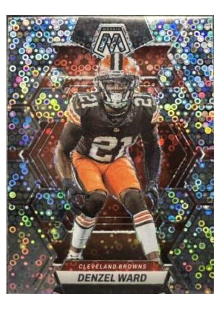 2023 Panini Mosaic Base Set Denzel Ward #52 card