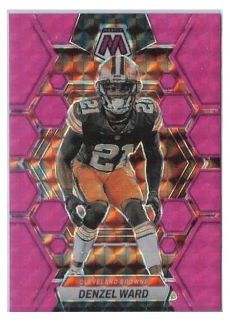 2023 Panini Mosaic Base Set Denzel Ward #52 card