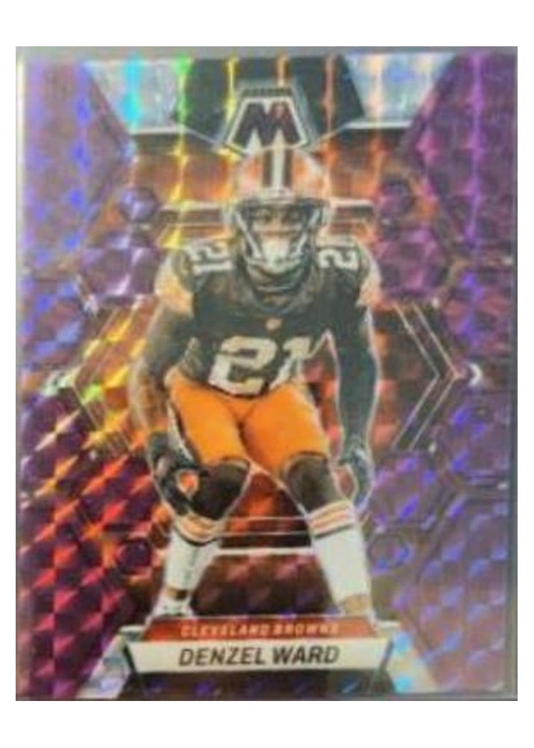 2023 Panini Mosaic Base Set Denzel Ward #52 card