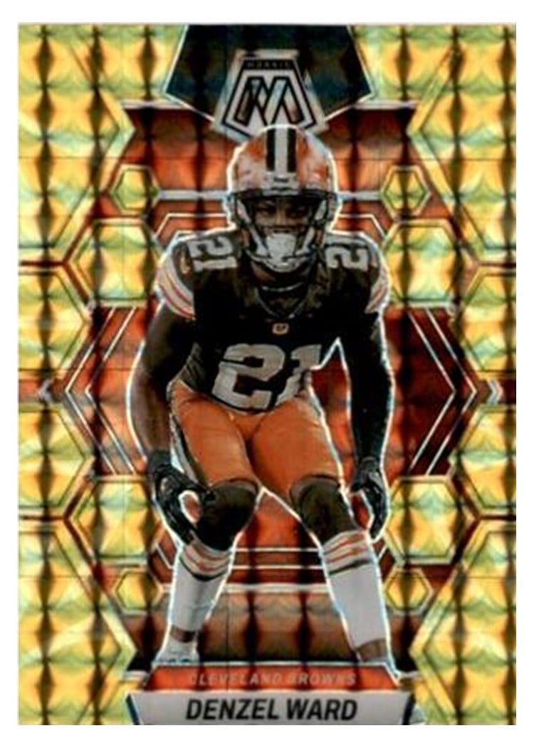 2023 Panini Mosaic Base Set Denzel Ward #52 card