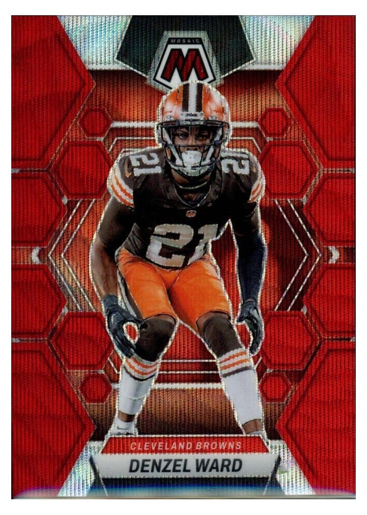 2023 Panini Mosaic Base Set Denzel Ward #52 card