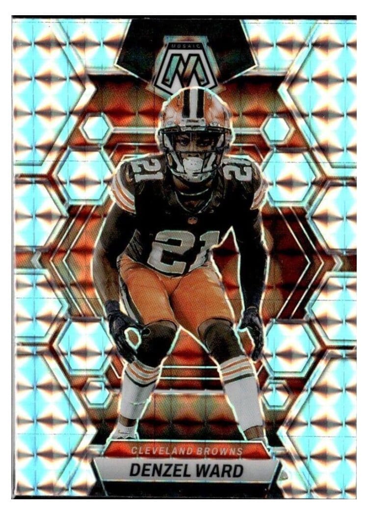 2023 Panini Mosaic Base Set Denzel Ward #52 card