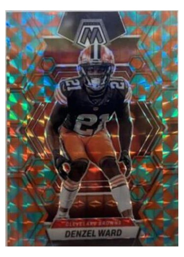 2023 Panini Mosaic Base Set Denzel Ward #52 card