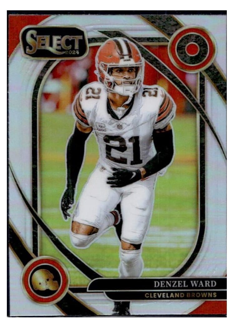 2024 Panini Select Base Set Denzel Ward Silver Prizm #248 card
