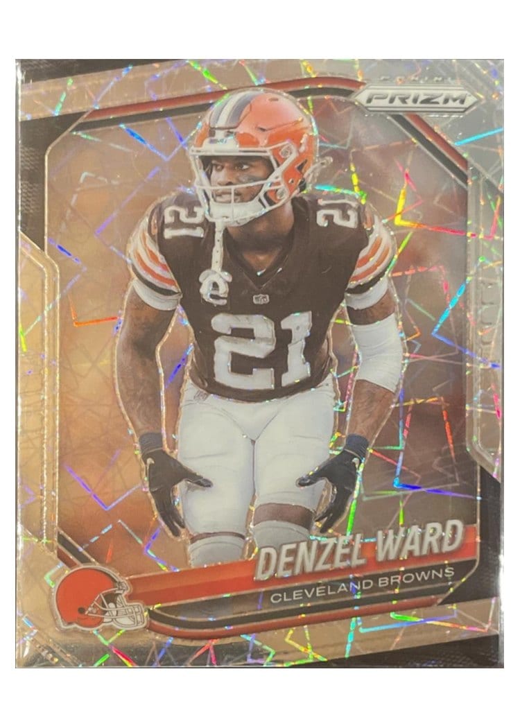 2025 Panini Prizm Base Set Denzel Ward #90 card