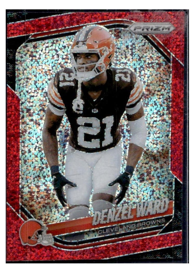 2025 Panini Prizm Base Set Denzel Ward #90 card