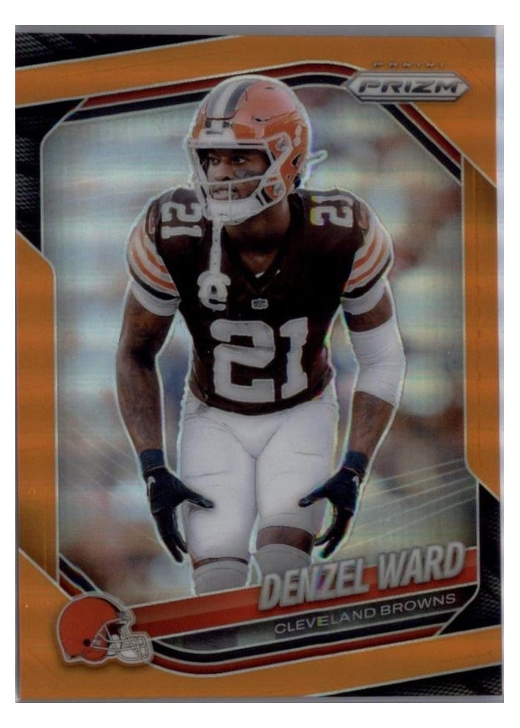 2025 Panini Prizm Base Set Denzel Ward #90 card