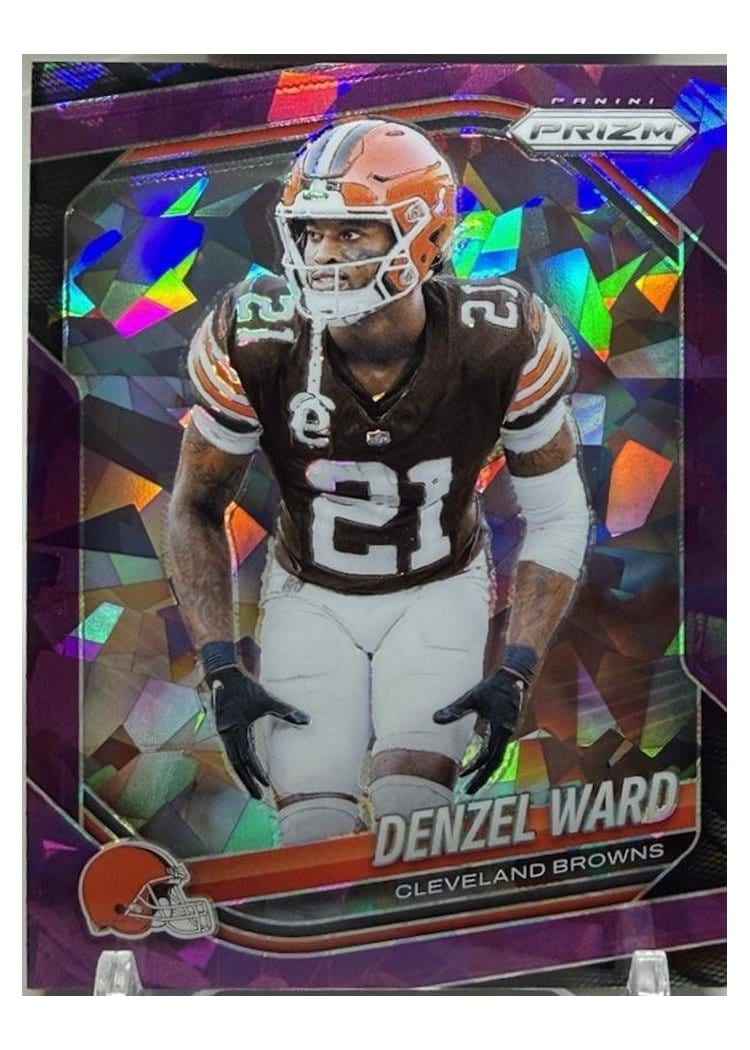 2025 Panini Prizm Base Set Denzel Ward #90 card