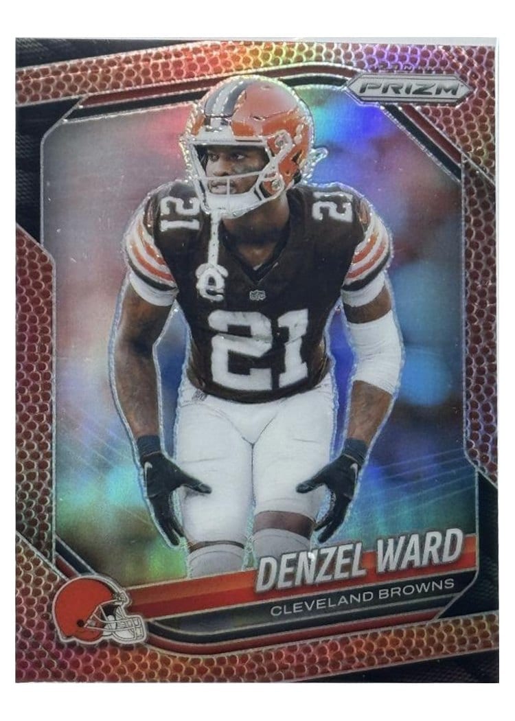 2025 Panini Prizm Base Set Denzel Ward #90 card