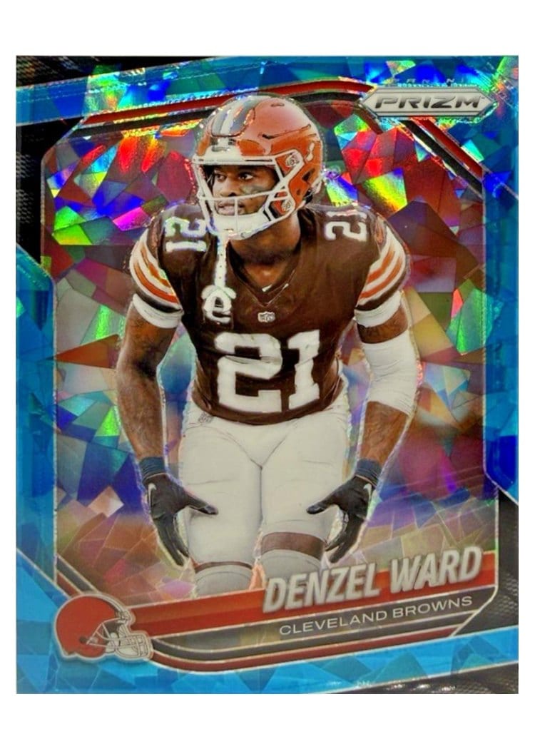 2025 Panini Prizm Base Set Denzel Ward #90 card