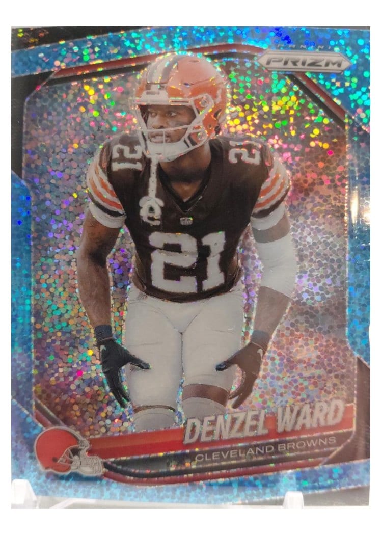 2025 Panini Prizm Base Set Denzel Ward #90 card