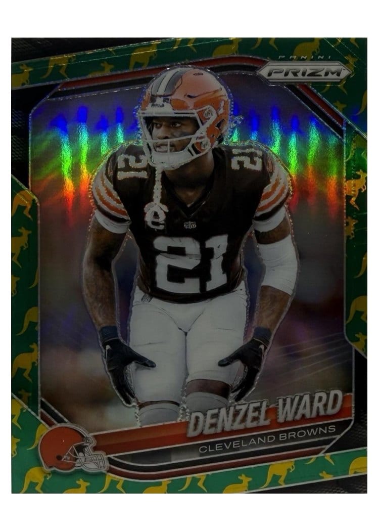 2025 Panini Prizm Base Set Denzel Ward #90 card
